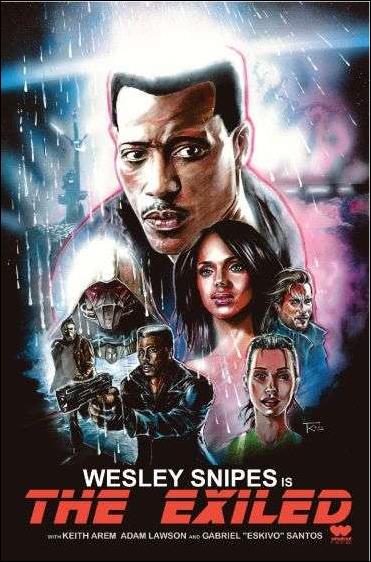 Exiled (2023) issue 1-F Tony Kent Blade Runner Homage Cover