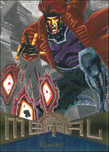 Marvel Metal (Parallel Flasher Set) card 94 Gambit