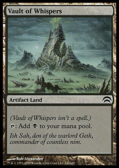 Magic the Gathering: Planechase (Base Set) card 141 Vault of Whispers