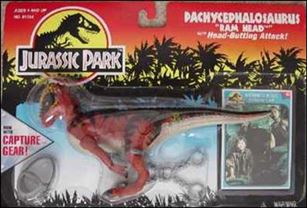 Jurassic Park (Movie) Action Figures figure 25 Pachycephalsaurus (Dino Strike)