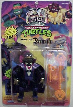 Teenage Mutant Ninja Turtles: Universal Studios Monsters figure 1 Don as Dracula