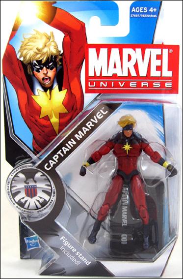 Marvel Universe (Series 3) figure 001 Captain Marvel