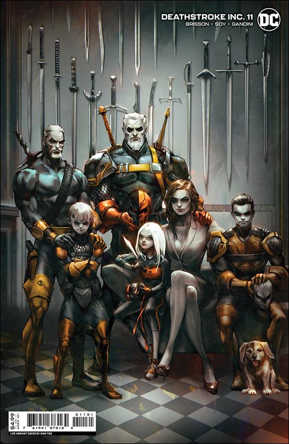 Deathstroke Inc. issue 11-C Ivan Tao 1:25 Cardstock Cover