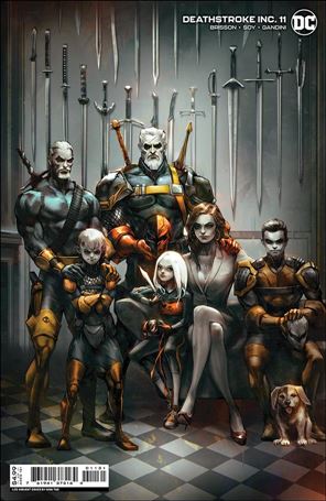 Deathstroke Inc. issue 11-C Ivan Tao 1:25 Cardstock Cover