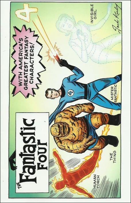 Fantastic Four (2018) issue 1-SG Jack Kirby Hidden Gem Cover