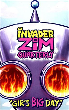 Invader Zim Quarterly issue 1-B Fred C. Stresing Cover