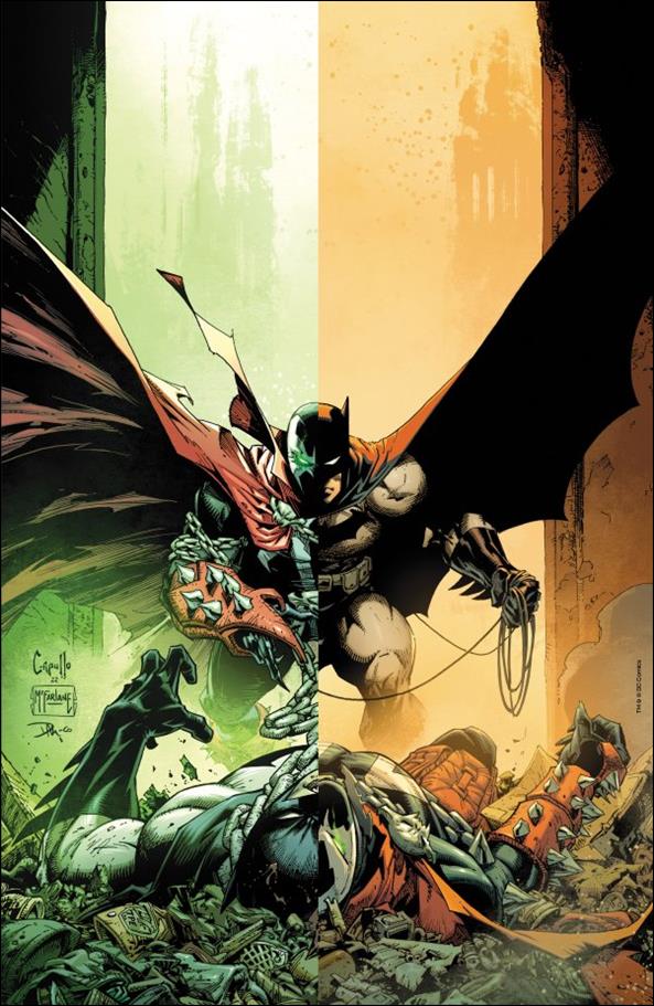 Batman/Spawn issue 1-R Todd McFarlane & Greg Capullo 1:1000 Signed Cover