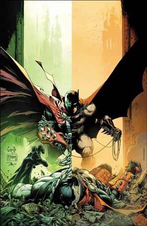 Batman/Spawn issue 1-R Todd McFarlane & Greg Capullo 1:1000 Signed Cover