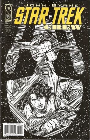 Star Trek: Crew issue 2-B 1:10 Black and White Cover
