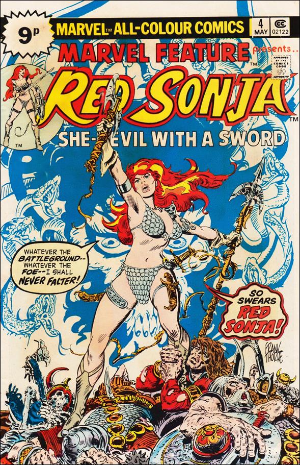 Marvel Feature (1975) issue 4-C UK Price Cover