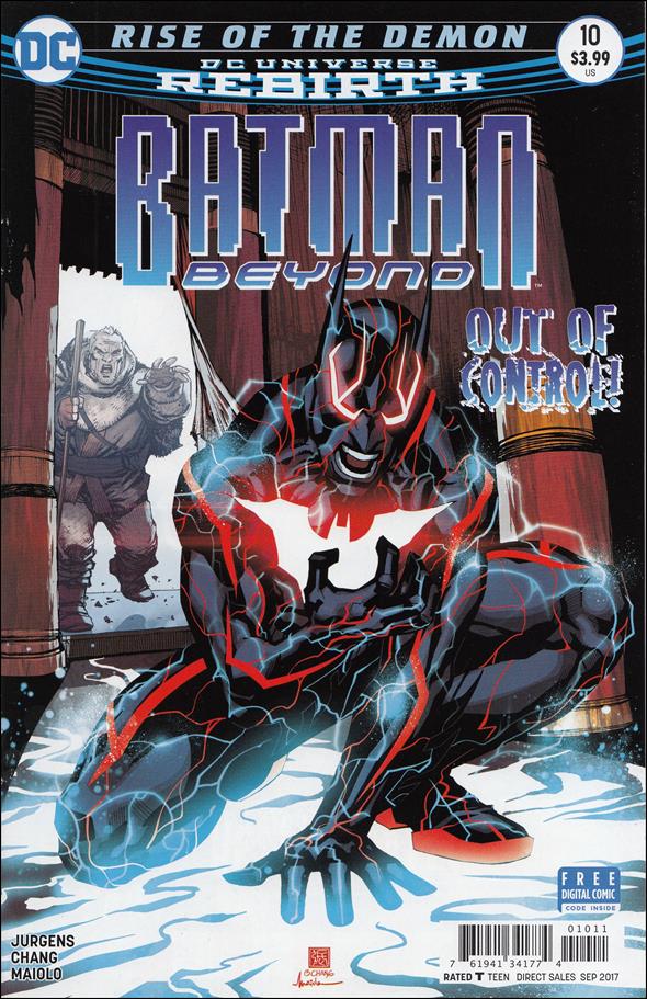 Batman Beyond (2016) issue 10 Bernard Chang Cover