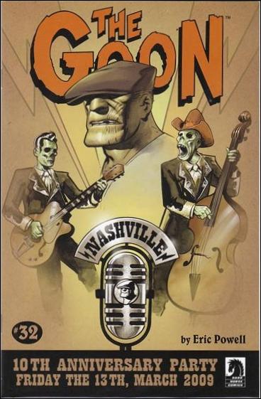 Goon (2003) issue 32-C 10th Anniversary Party Cover