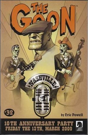 Goon (2003) issue 32-C 10th Anniversary Party Cover