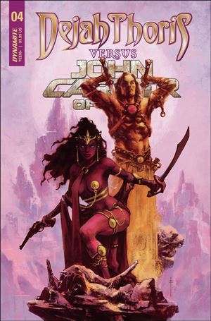 Dejah Thoris Versus John Carter issue 4-E Sebastian Fiumara Cover