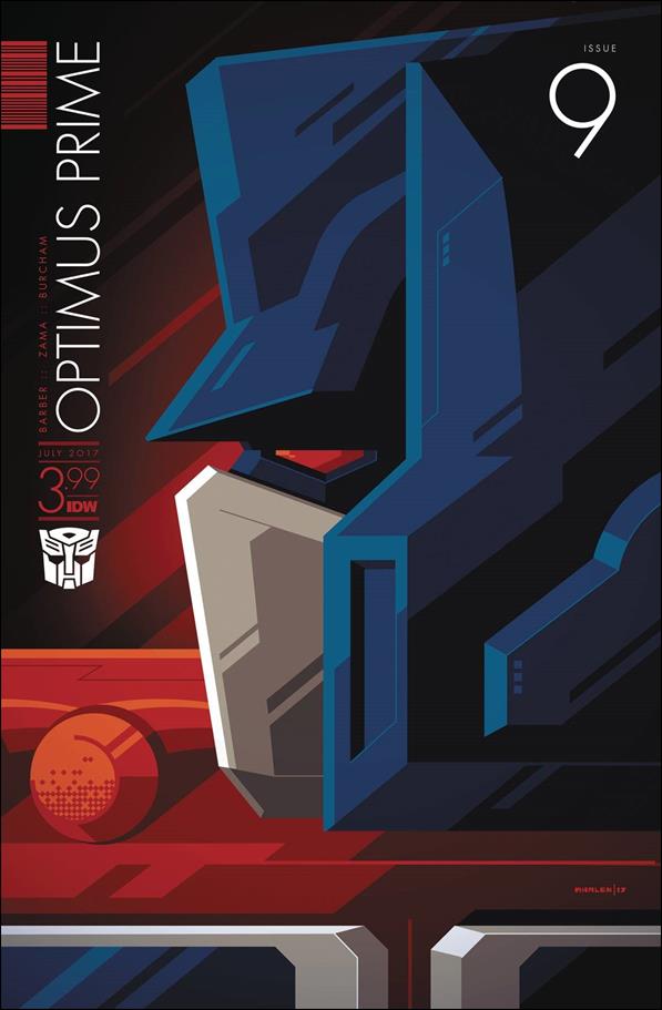Optimus Prime issue 9-C Tom Whalen Cover