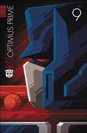 Optimus Prime issue 9-C Tom Whalen Cover