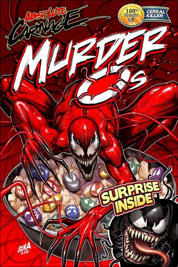 Absolute Carnage issue 1-W David Nakayama KRS Comics Cover