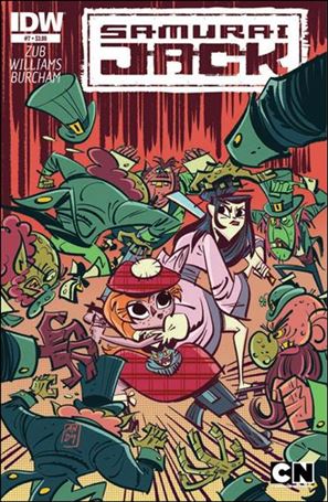 Samurai Jack issue 7 Andy Suriano Cover