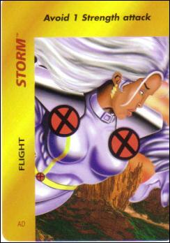 Marvel OverPower (Base Set) card nn207 Storm: Flight
