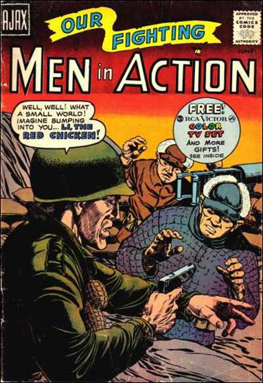 Men in Action (1957) issue 6