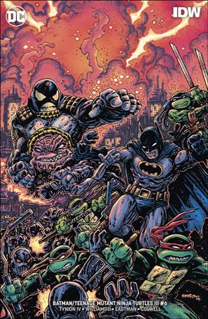 Batman/Teenage Mutant Ninja Turtles III issue 6-B Kevin Eastman Cover