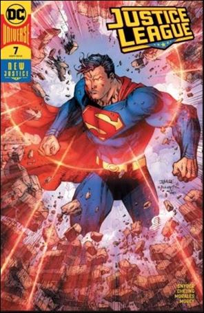 Justice League (2018) issue 7-D Jim Lee Polybagged Gold Foil DC Boutique Cover