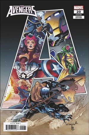 Avengers (2023) issue 20-D Cover by Sergio Davila
