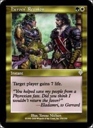 Magic the Gathering: Invasion (Base Set) card 250 Heroes' Reborn