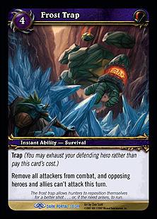 World of Warcraft: Through the Dark Portal (Base Set) card 33 Frost Trap