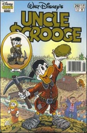 Walt Disney's Uncle Scrooge issue 292-B Marvel Cover