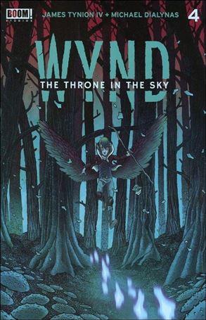 Wynd: The Throne in the Sky issue 4-B David Rubin Cover