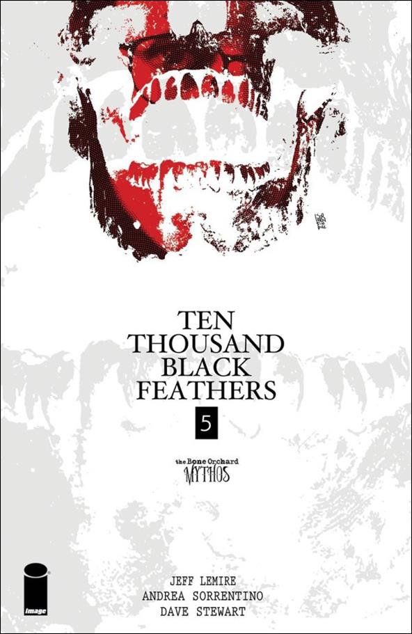 Bone Orchard Mythos: Ten Thousand Black Feathers issue 5 Andrea Sorrentino Cover