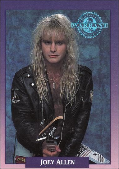 Rock Cards (Base Set) card 268 Joey Allen