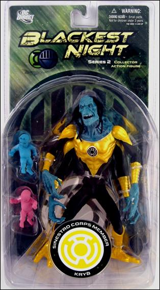 Blackest Night (Series 2) figure 4 Sinestro Corps Member Kryb