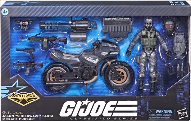 G.I. Joe: Classified Series (6" Action Figures) figure 127 Jason “Shockwave” Faria & Night Pursuit