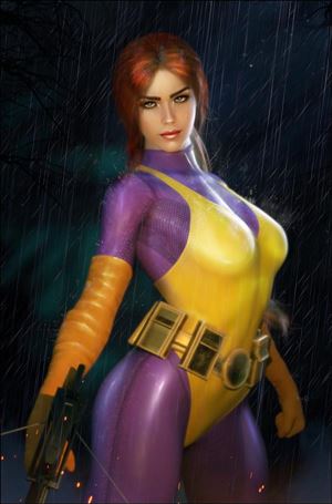 G.I. Joe: A Real American Hero issue 274-E K. Repin East Side Scarlett Virgin Cover B 1/500