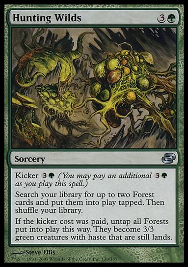 Magic the Gathering: Planar Chaos (Base Set) card 130 Hunting Wilds