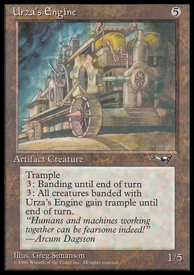 Magic the Gathering: Alliances (Base Set) card 135 Urza's Engine