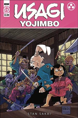 Usagi Yojimbo (2019) issue 24 Stan Sakai Cover