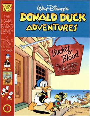 Carl Barks Library of Donald Duck Adventures Cover Image 1