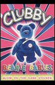 Beanie Babies Series 4 (Glow in the Dark Sticker Subset) card nn6 Clubby