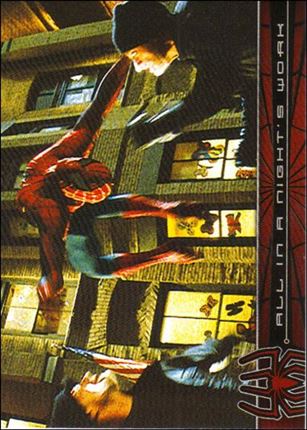 Spider-Man: The Movie (Base Set) card 41 All In A Night's Work