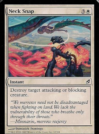 Magic the Gathering: Lorwyn (Base Set) card 32 Neck Snap