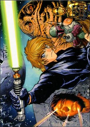 Star Wars Galaxy: Series 5 (Base Set) card 106 Jabba's World