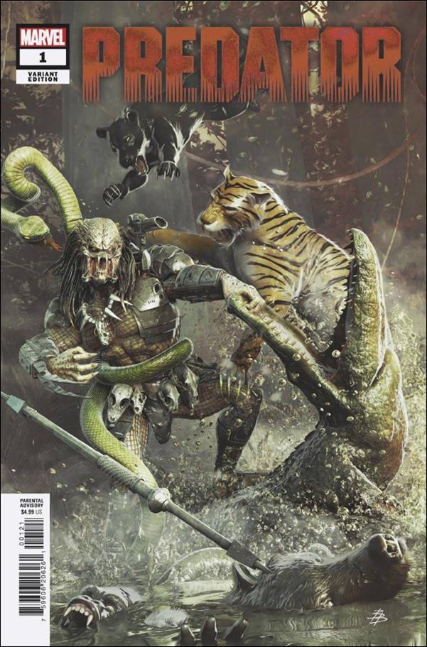 Predator (2023) issue 1-B Björn Barends Cover