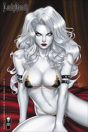 Lady Death: Sacrificial Annihilation issue 1-F Richard Ortiz  Comic Shop Bedside Edition