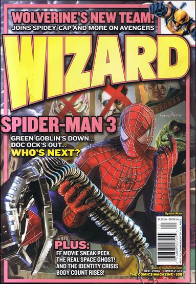 Wizard: The Comics Magazine issue 158-B Greg Horn Spider-Man Cover 