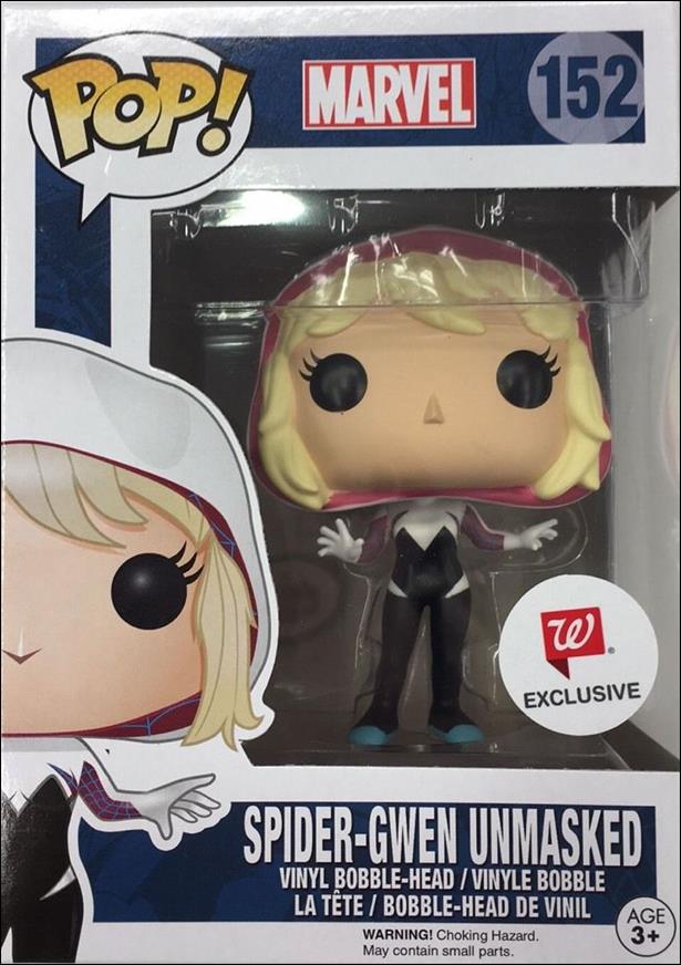 POP! Marvel figure 152 Spider-Gwen Unmasked