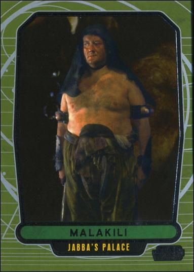 Star Wars Galactic Files (Expansion Subset) card 371 Malakili Jabba's Palace
