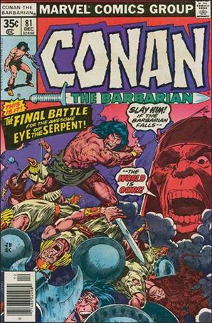 Conan the Barbarian (1970) issue 81